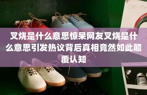 叉烧是什么意思惊呆网友叉烧是什么意思引发热议背后真相竟然如此颠覆认知