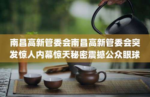 南昌高新管委会南昌高新管委会突发惊人内幕惊天秘密震撼公众眼球