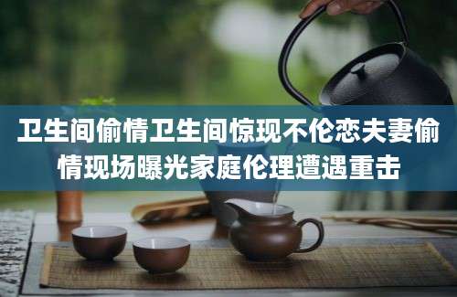 卫生间偷情卫生间惊现不伦恋夫妻偷情现场曝光家庭伦理遭遇重击