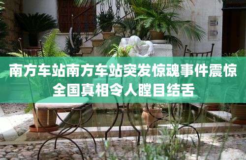 南方车站南方车站突发惊魂事件震惊全国真相令人瞠目结舌