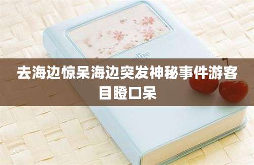 去海边惊呆海边突发神秘事件游客目瞪口呆